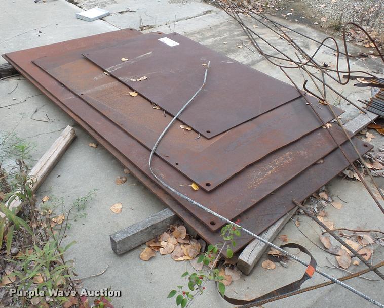 image for item L4387 (4) steel plates