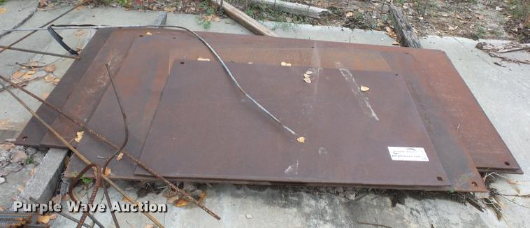 image for item L4387 (4) steel plates