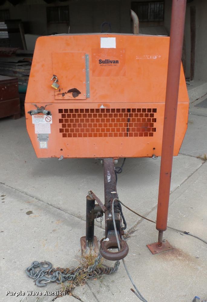 image for item L4392 Sullivan D185Q air compressor