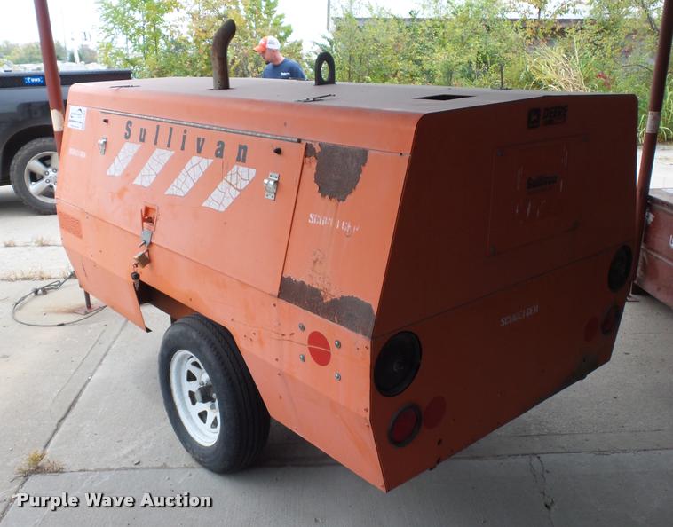 image for item L4392 Sullivan D185Q air compressor