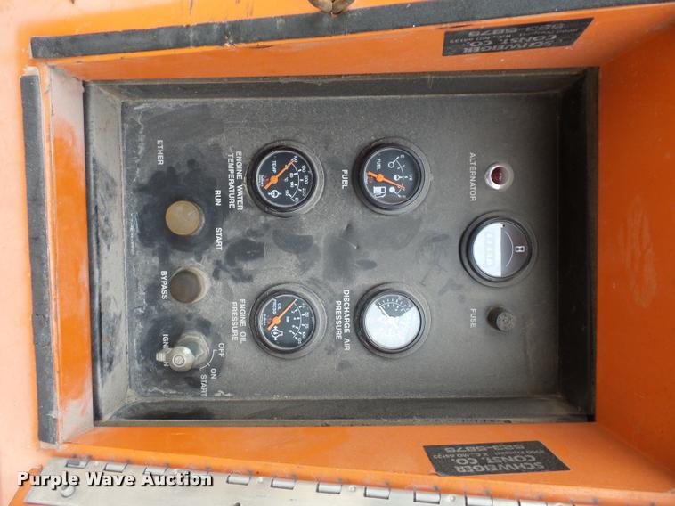 image for item L4392 Sullivan D185Q air compressor