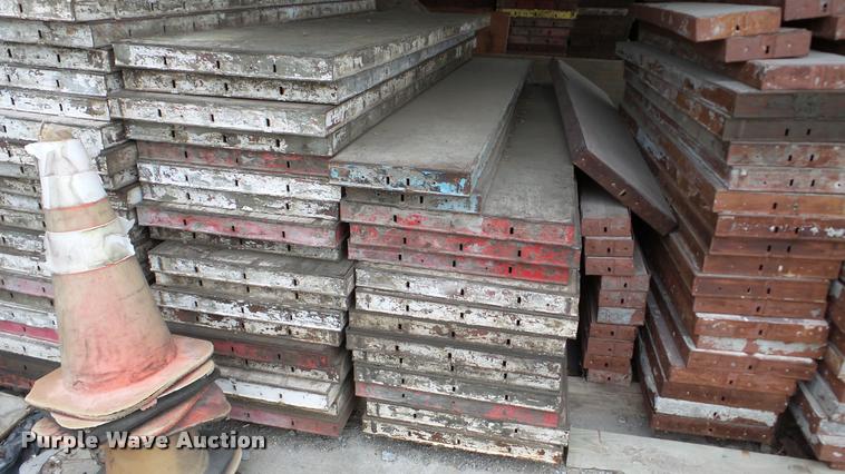 image for item L4398 Simon concrete forms and plywood