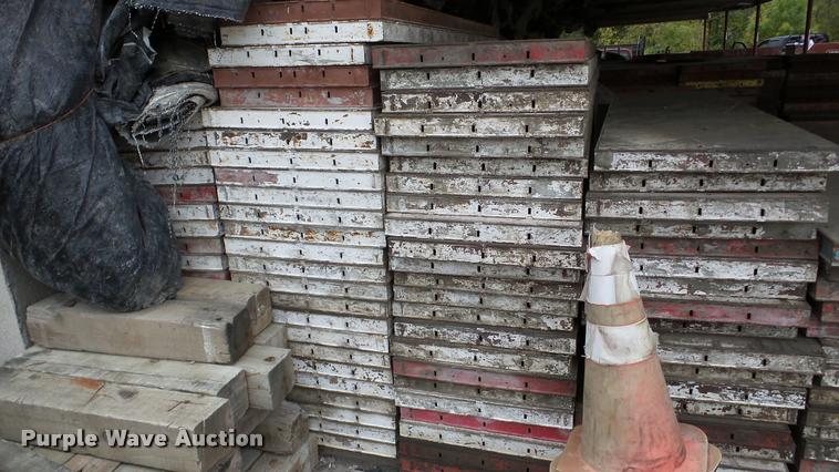 image for item L4398 Simon concrete forms and plywood
