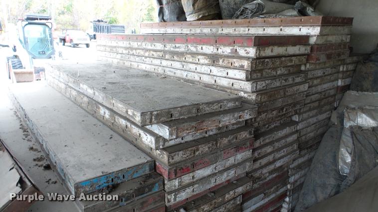 image for item L4398 Simon concrete forms and plywood