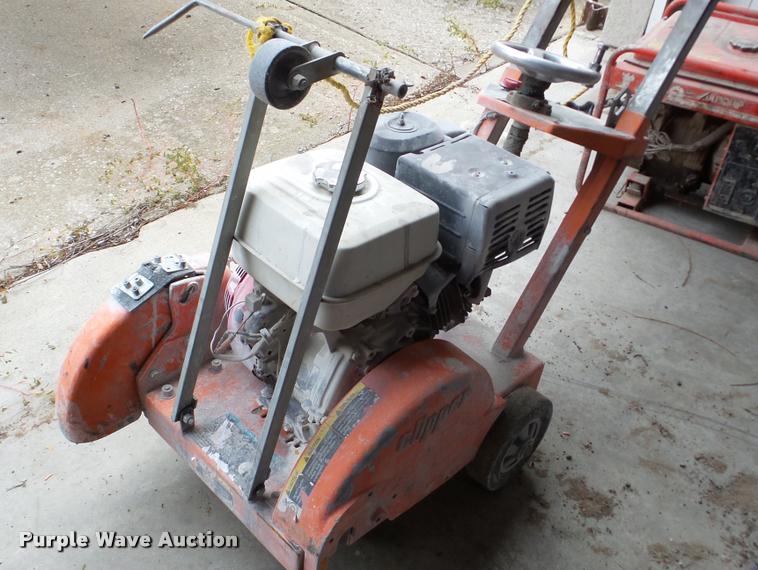 image for item L4410 Clipper C-118 concrete saw