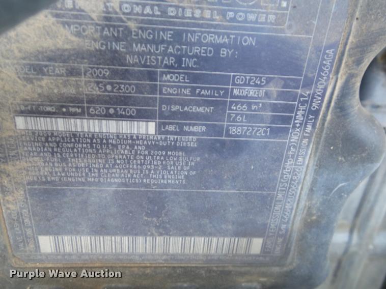 image for item BJ9311 2010 International DuraStar 4300 box truck