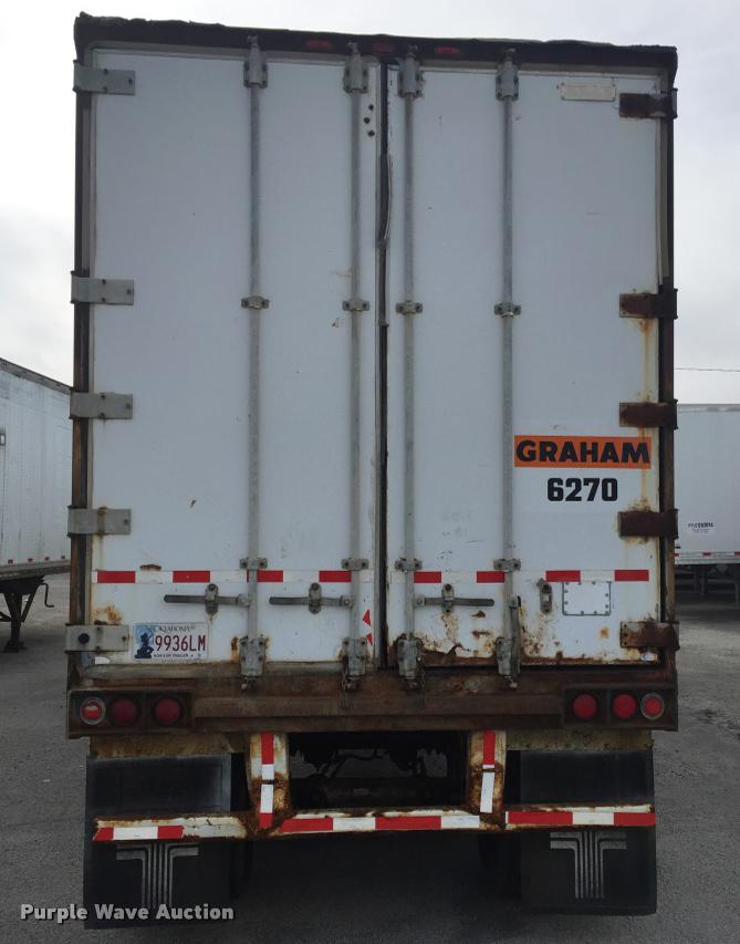 image for item F1428 1985 Brae dry van trailer