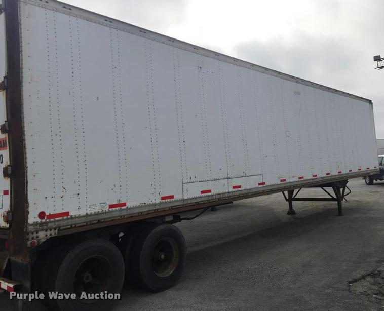 image for item F1428 1985 Brae dry van trailer