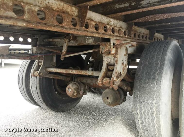 image for item F1428 1985 Brae dry van trailer