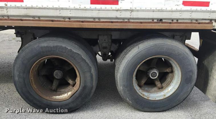 image for item F1428 1985 Brae dry van trailer