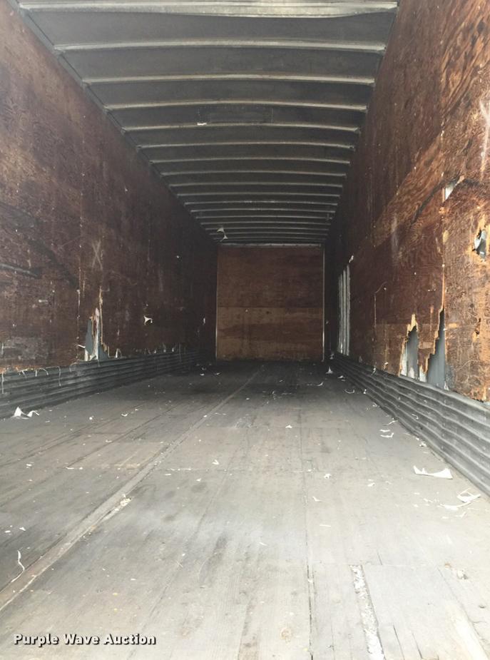 image for item F1428 1985 Brae dry van trailer