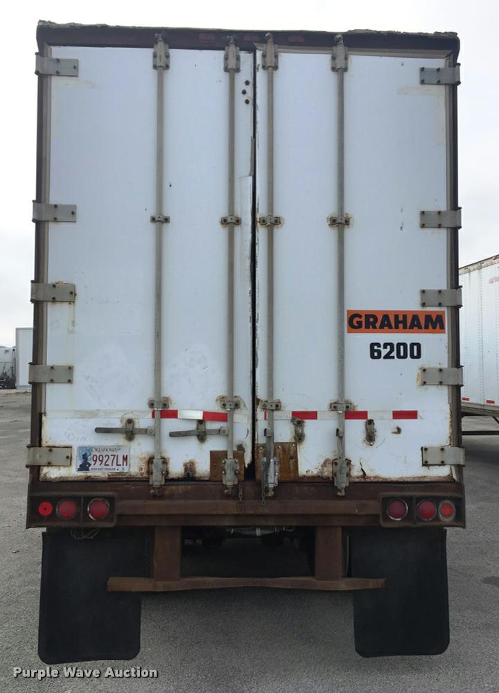 image for item F1429 1985 Brae dry van trailer