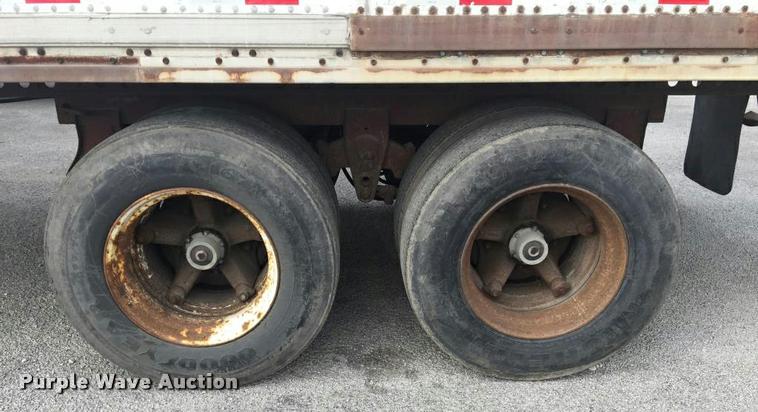 image for item F1429 1985 Brae dry van trailer