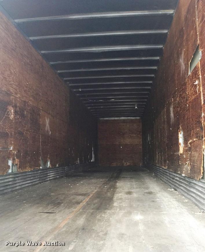 image for item F1430 1985 Brae dry van trailer