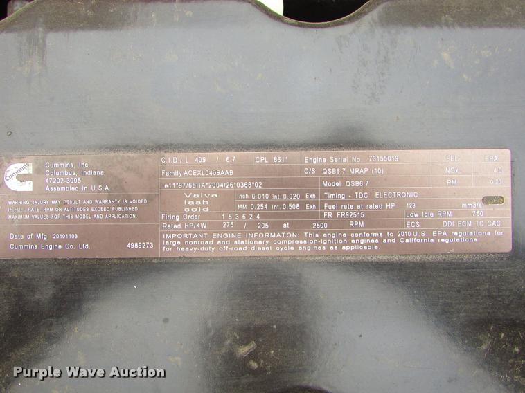 image for item J1618 Cummins QSB6.7 six cylinder diesel engine