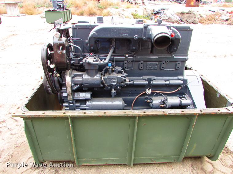 image for item J1621 Cummins NHC-250 six cylinder diesel engine
