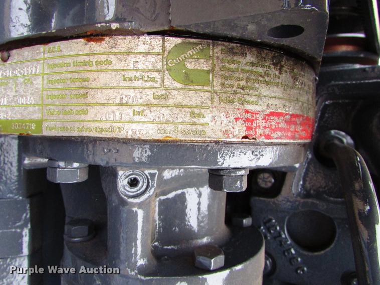 image for item J1625 Cummins six cylinder diesel engine