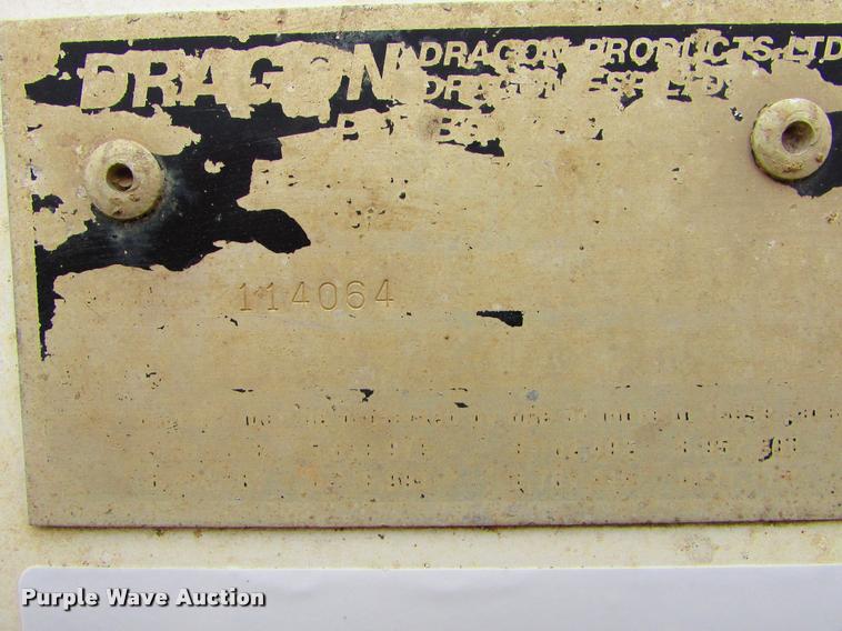 image for item J1628 2012 Dragon 130BBL vacuum tank trailer