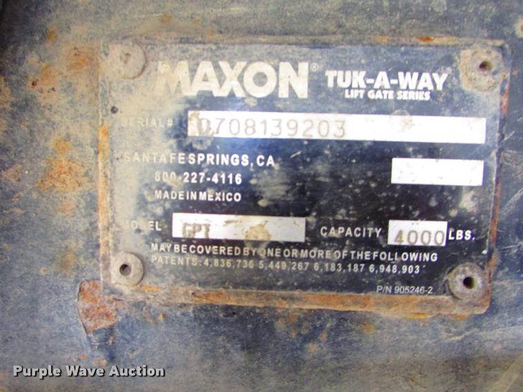 image for item J1630 2009 International 7500 box truck