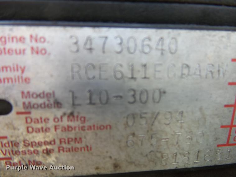 image for item K1072 1995 Volvo WIA semi truck