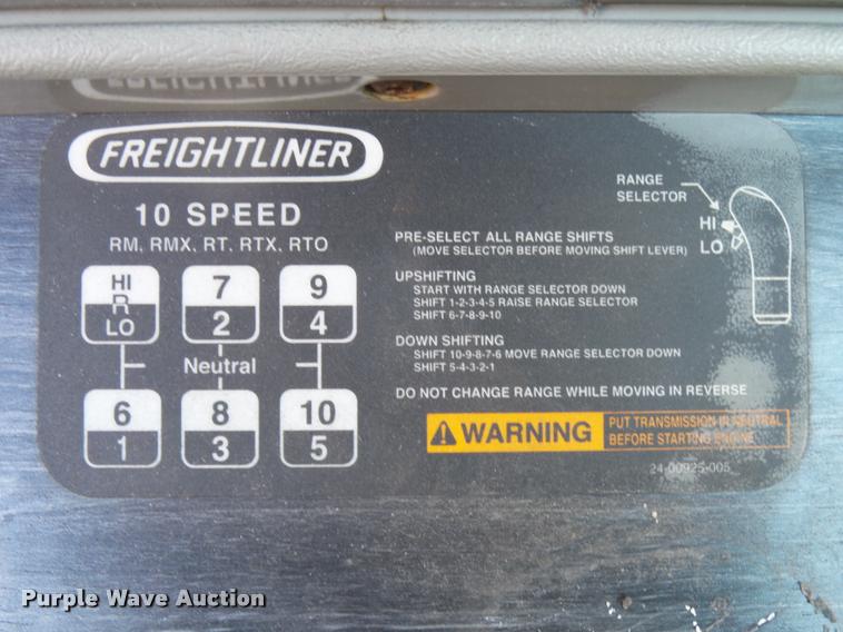 image for item K1073 2007 Freightliner Columbia semi truck