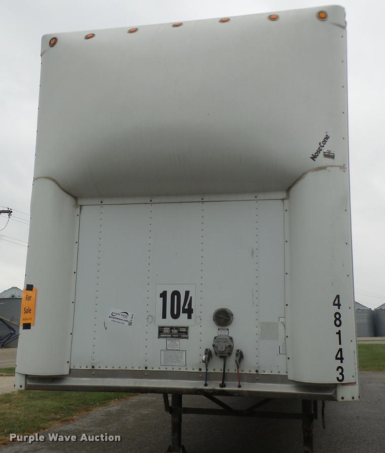 image for item K5624 2005 Bridgeville BTDFLT05 dry van trailer