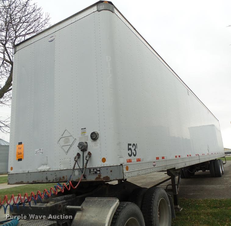 image for item K5625 2003 Lufkin TFV-CLST dry van trailer