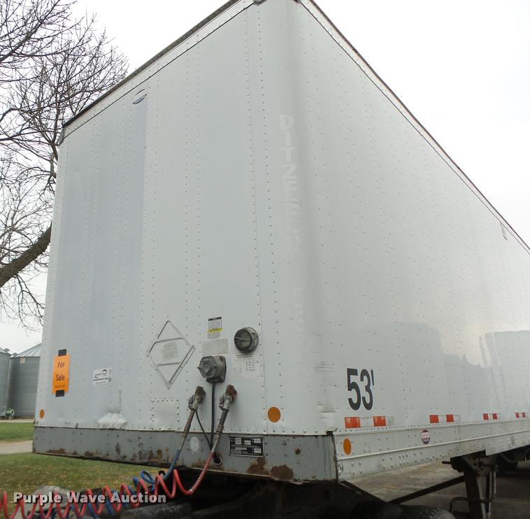 image for item K5625 2003 Lufkin TFV-CLST dry van trailer