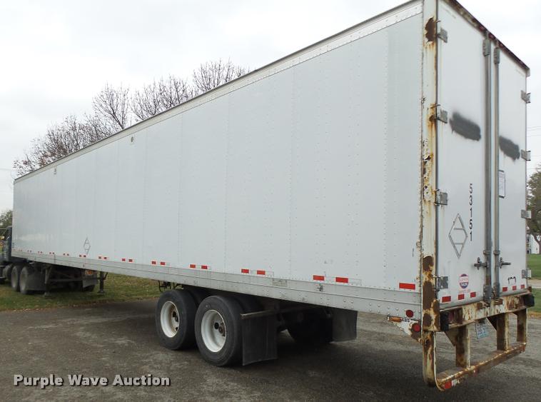image for item K5625 2003 Lufkin TFV-CLST dry van trailer