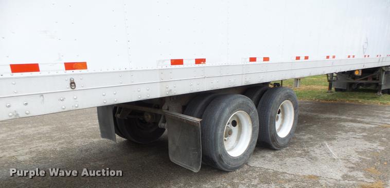image for item K5625 2003 Lufkin TFV-CLST dry van trailer