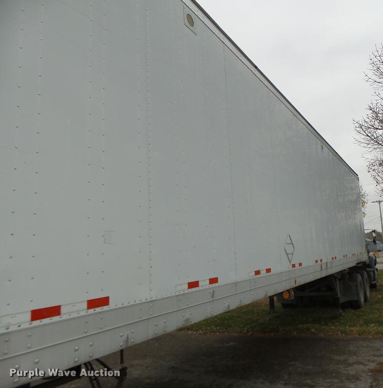 image for item K5625 2003 Lufkin TFV-CLST dry van trailer