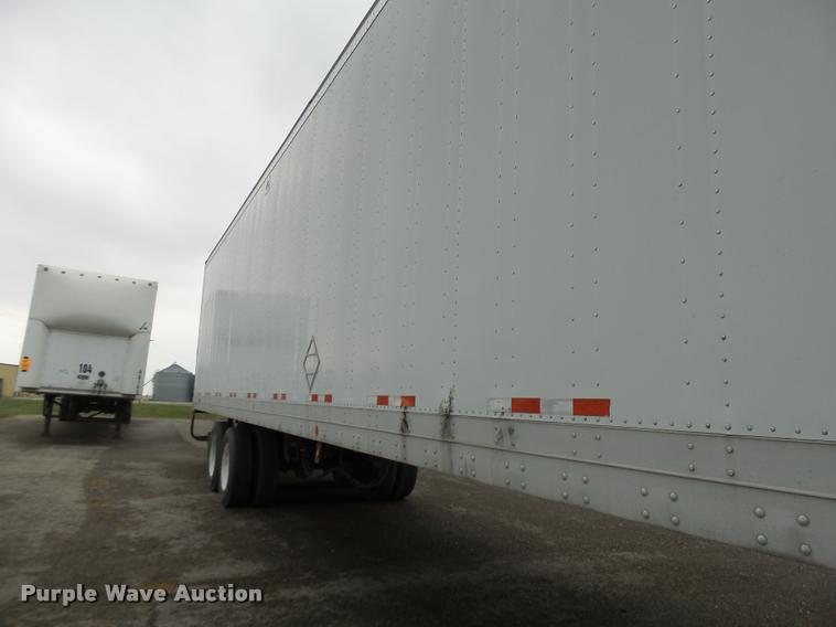 image for item K5625 2003 Lufkin TFV-CLST dry van trailer