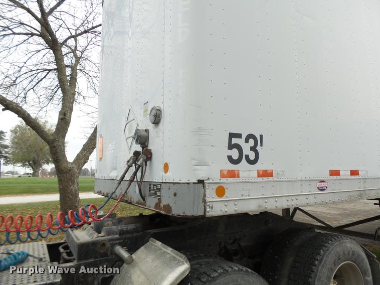 image for item K5625 2003 Lufkin TFV-CLST dry van trailer