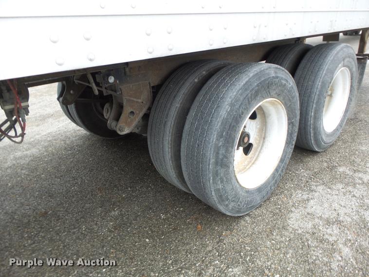image for item K5625 2003 Lufkin TFV-CLST dry van trailer