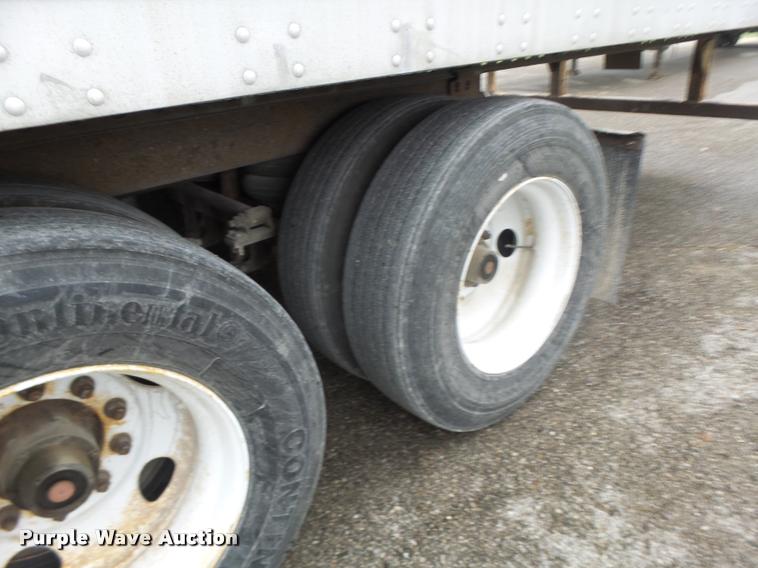 image for item K5625 2003 Lufkin TFV-CLST dry van trailer