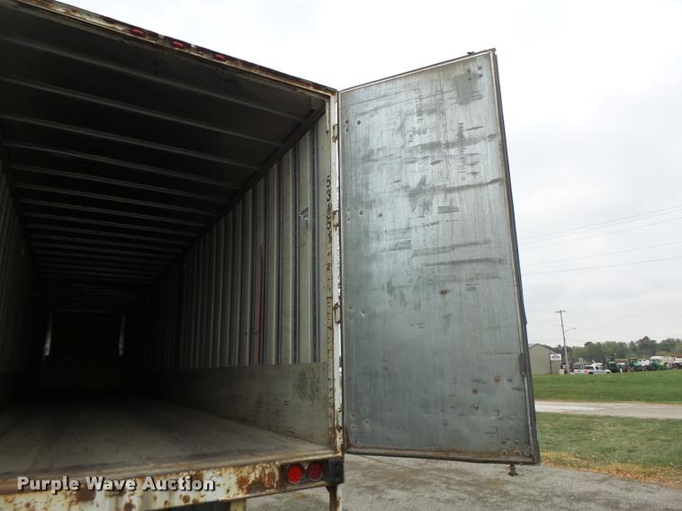 image for item K5625 2003 Lufkin TFV-CLST dry van trailer