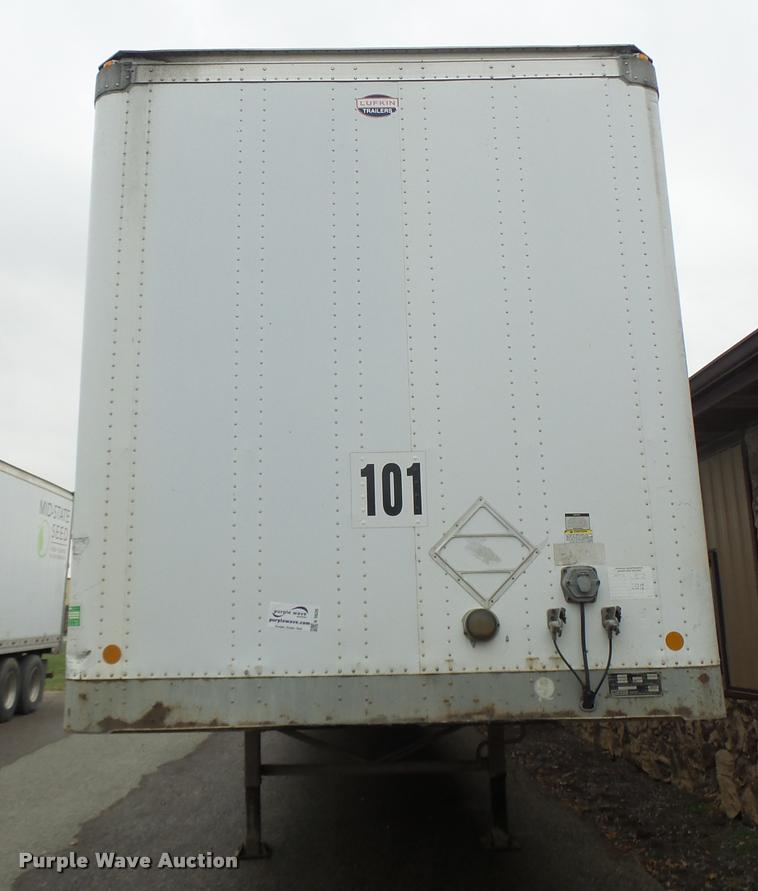 image for item K5626 2003 Lufkin TFV-CLST dry van trailer