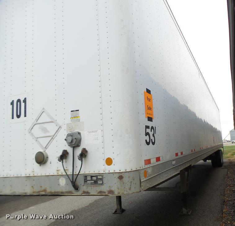 image for item K5626 2003 Lufkin TFV-CLST dry van trailer