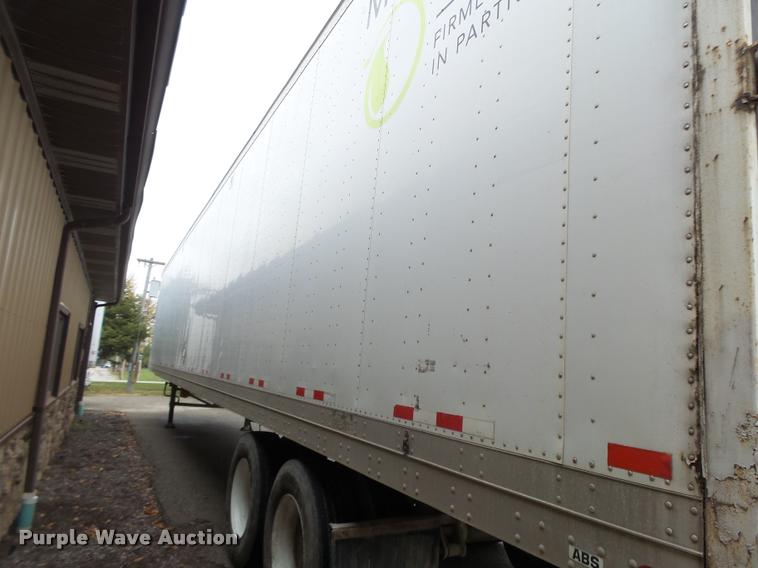 image for item K5626 2003 Lufkin TFV-CLST dry van trailer