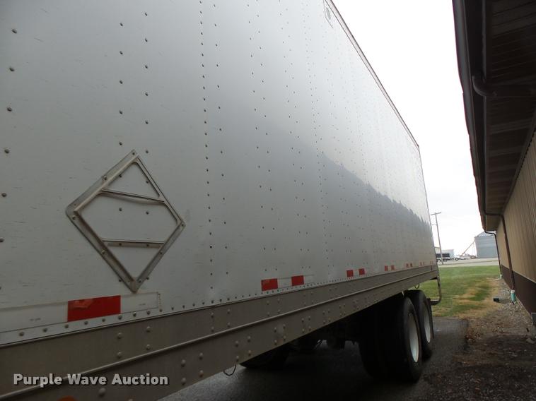 image for item K5626 2003 Lufkin TFV-CLST dry van trailer