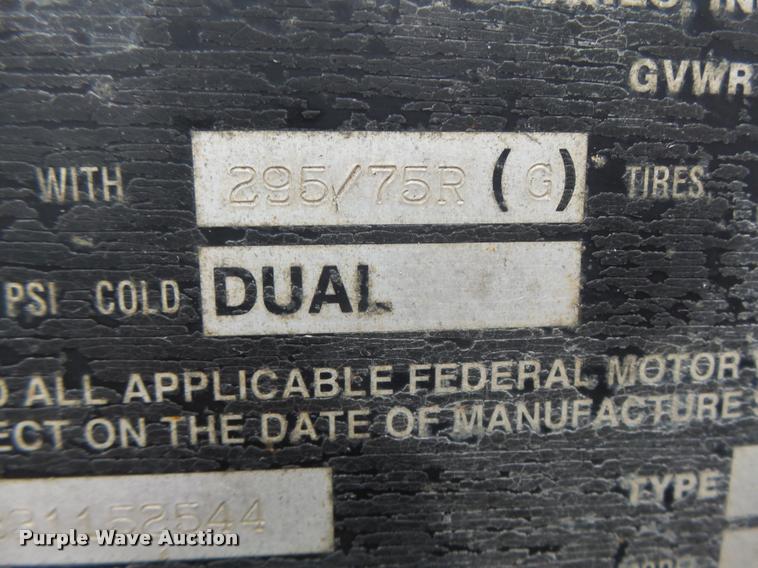 image for item K5626 2003 Lufkin TFV-CLST dry van trailer