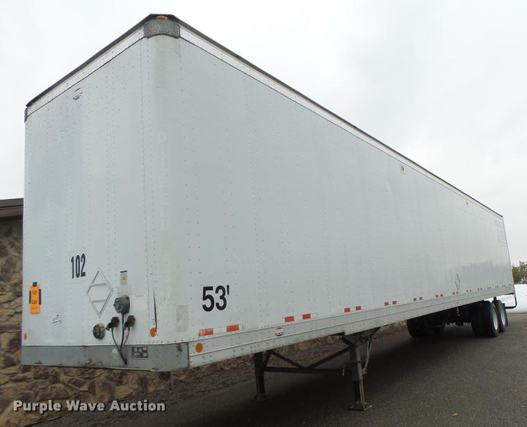 image for item K5627 2003 Lufkin TFV-CLST dry van trailer