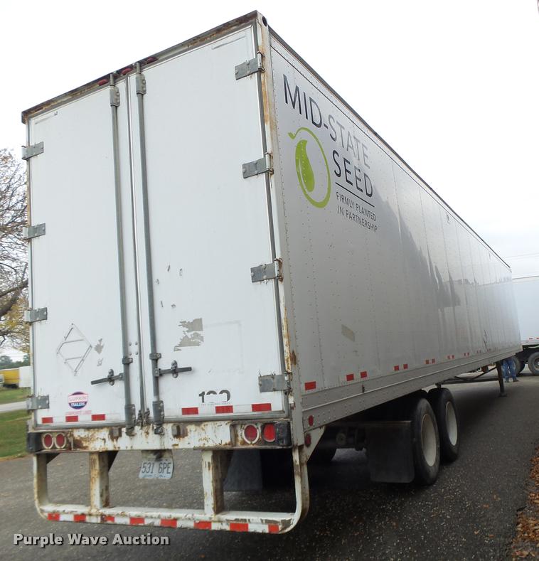 image for item K5627 2003 Lufkin TFV-CLST dry van trailer