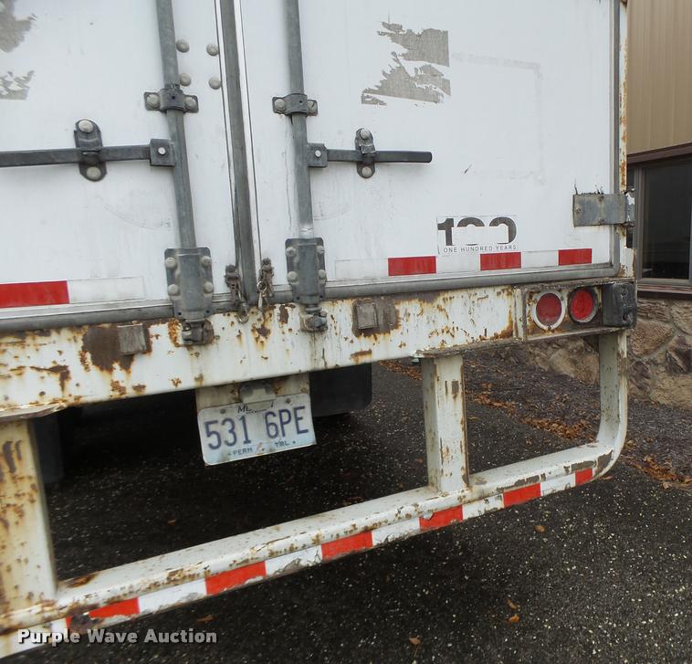 image for item K5627 2003 Lufkin TFV-CLST dry van trailer