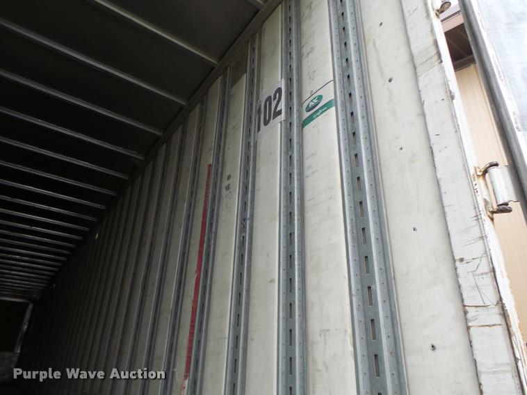 image for item K5627 2003 Lufkin TFV-CLST dry van trailer