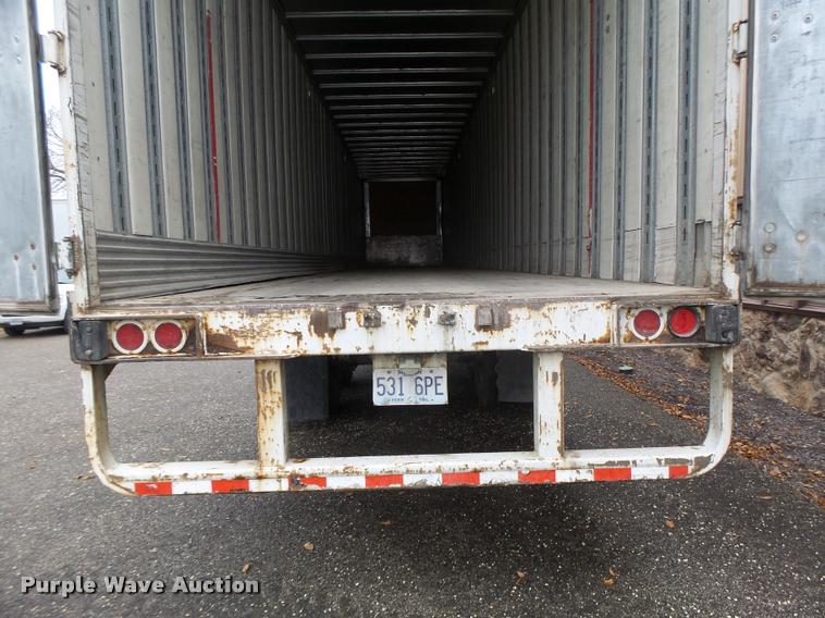 image for item K5627 2003 Lufkin TFV-CLST dry van trailer