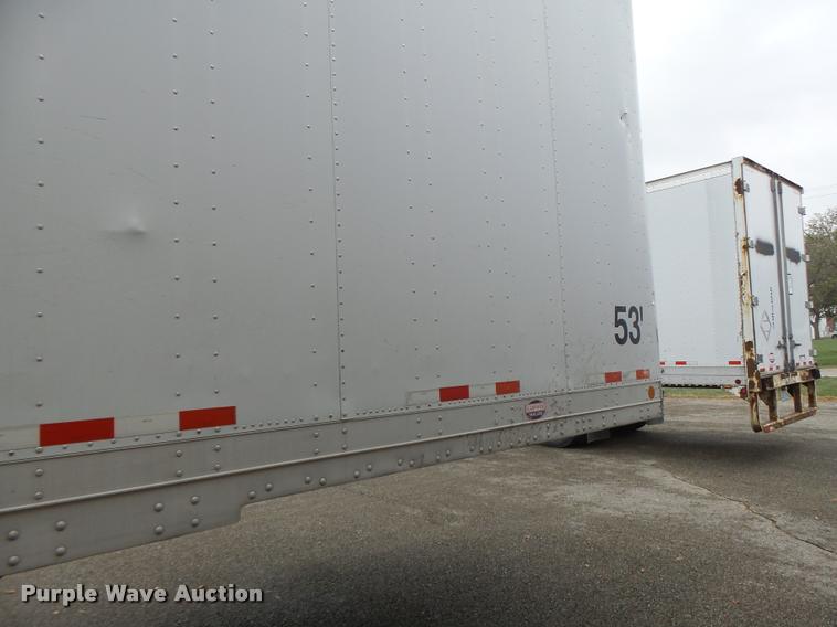 image for item K5627 2003 Lufkin TFV-CLST dry van trailer