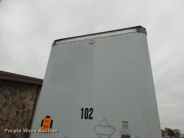 image for item K5627 2003 Lufkin TFV-CLST dry van trailer