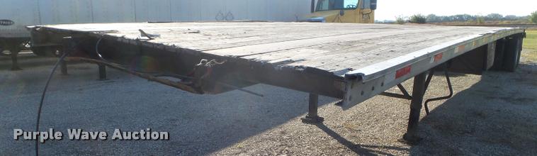 image for item L1692 1999 Nu Van flatbed trailer