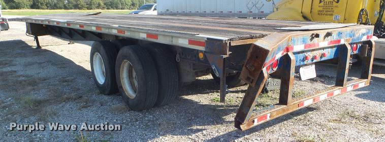 image for item L1692 1999 Nu Van flatbed trailer